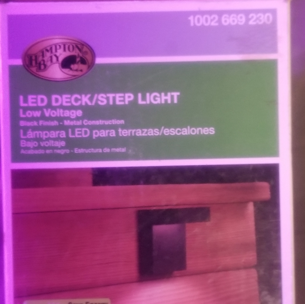 LED Deck / Step Light Low Voltage Hampton Bay